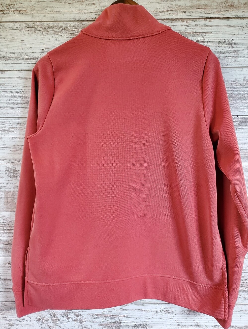 Under Armour Coral Synthetic Fleece Mock Neck Mirage Pullover Sweater - Picture 3 of 10